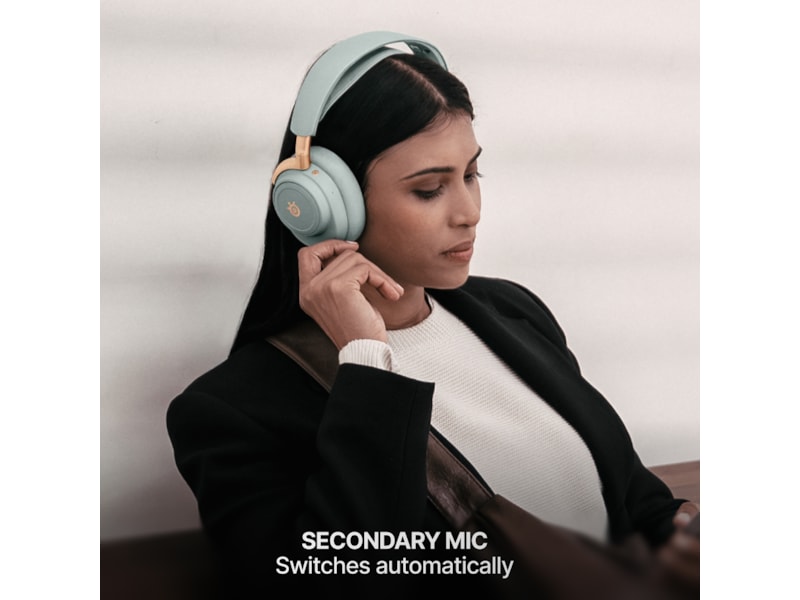 SteelSeries Arctis Nova Elite Trådløst Gamingheadset (salvie og guld) Gamingheadset