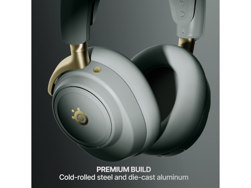 SteelSeries Arctis Nova Elite Trådløst Gamingheadset (salvie og guld) Gamingheadset