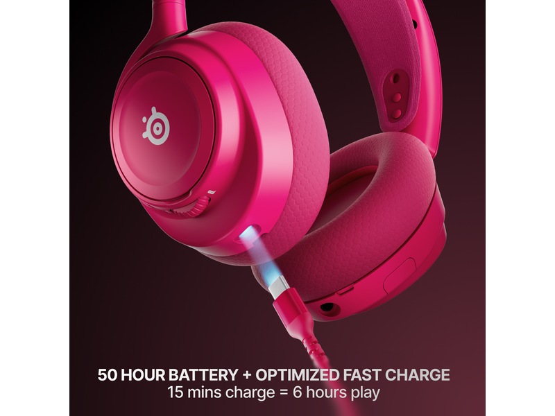 SteelSeries Arctis Nova 7X Gen 2 Trådlöst Gamingheadset (magenta) Gamingheadset