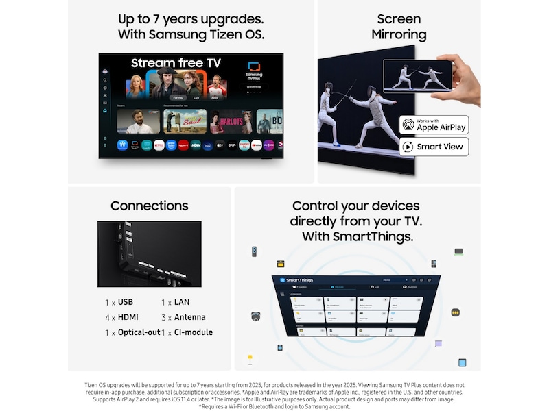 Samsung 42" S90F OLED 4K Smart TV (2025) 20 - 49 tommer TV