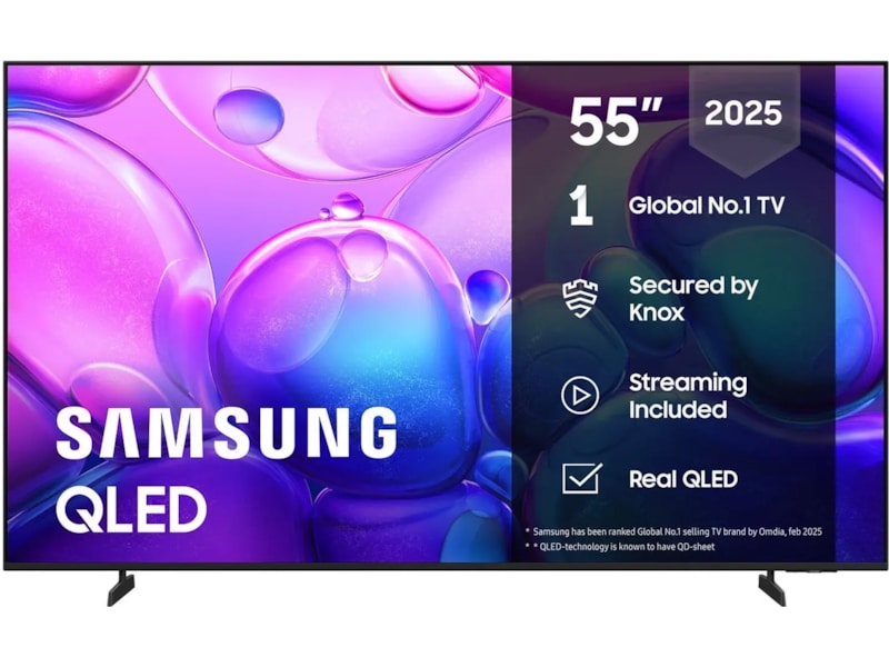 Samsung 55" Q6F QLED 4K Smart TV (2025) 50 - 59 tommer TV