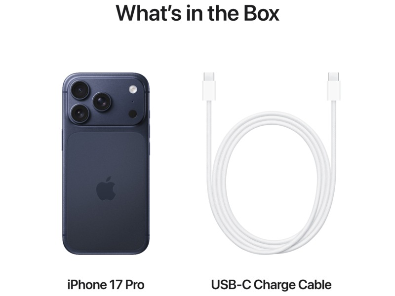 iPhone 17 Pro 1TB (dybblå) Mobiltelefoner