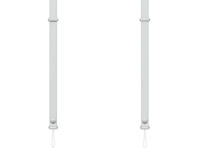 Apple Crossbody rem til iPhone (lysegrå) Andet tilbehør til mobiltelefoner