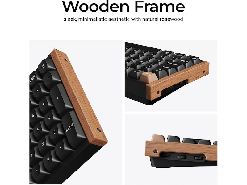 Keychron K4 HE Trådlöst Gamingtangentbord (svart) Gamingkeyboard