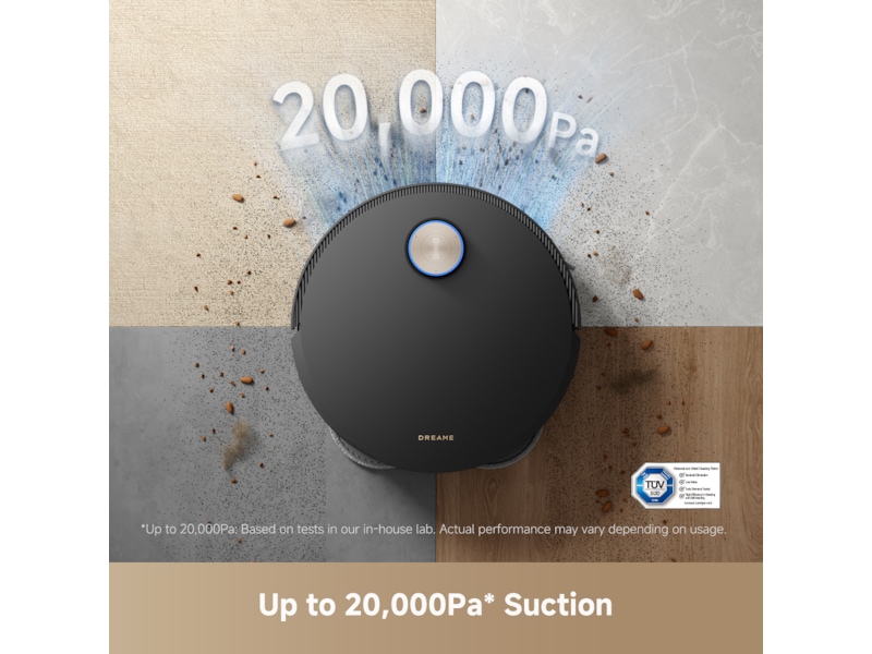 Dreame X50 Ultra Robotstøvsuger (sort) Robotstøvsugere