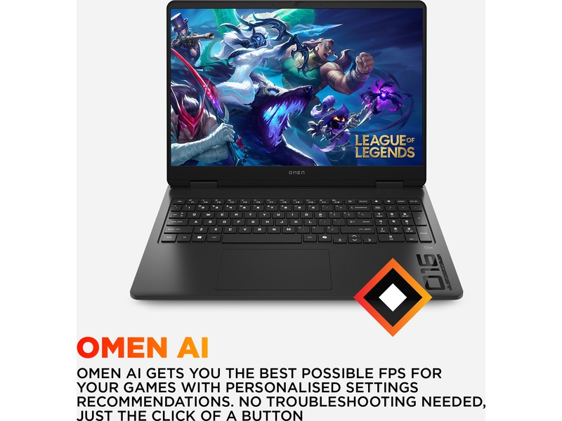 HP OMEN Gaming Laptop 16-ap0023no 16" 2K Gaming laptop
