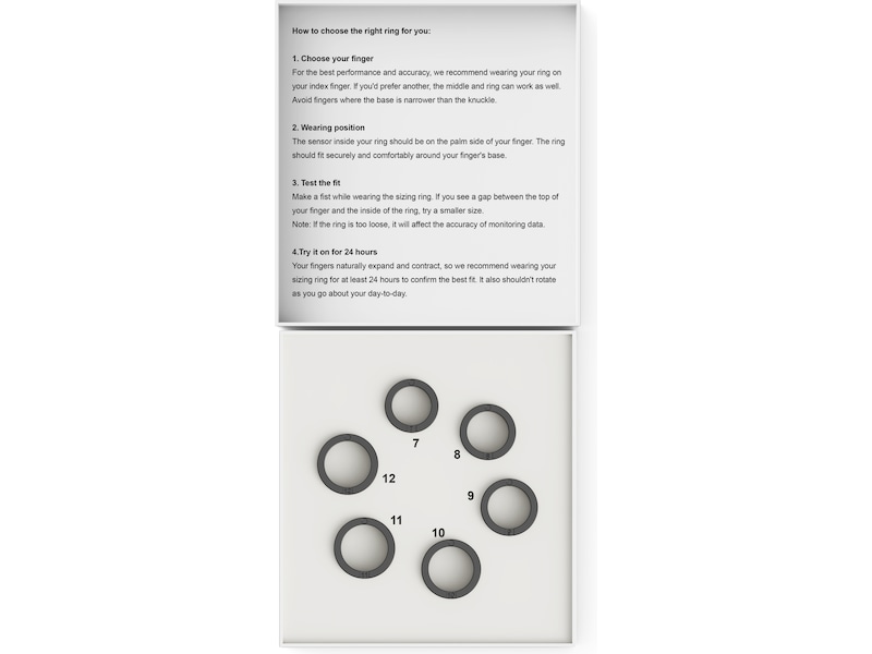 HAVIT Smart Ring Størrelsessæt Smart ring