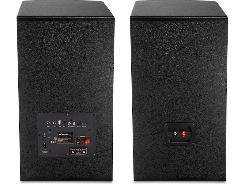 Andersson PA-system 300W Bluetooth 5.3 Højttalere