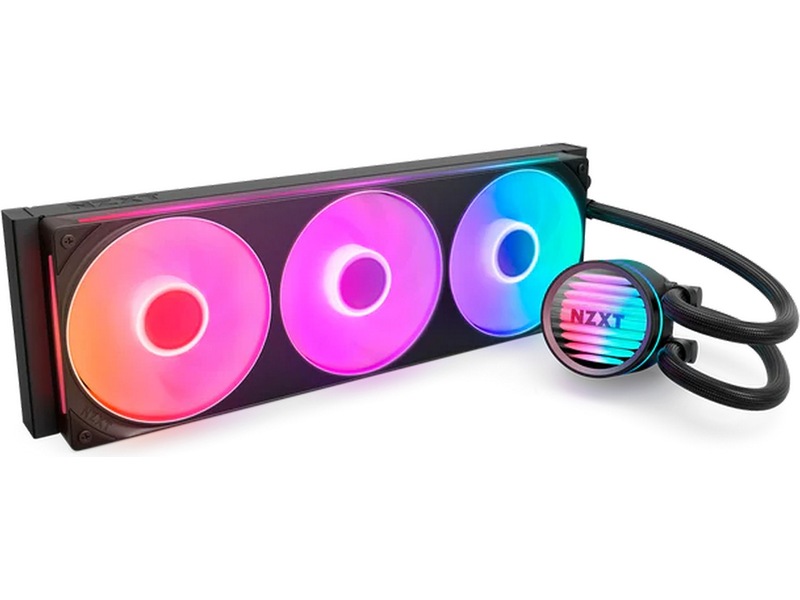 NZXT Kraken Core RGB 360mm AIO Kylare (svart) CPU - Vandkøling