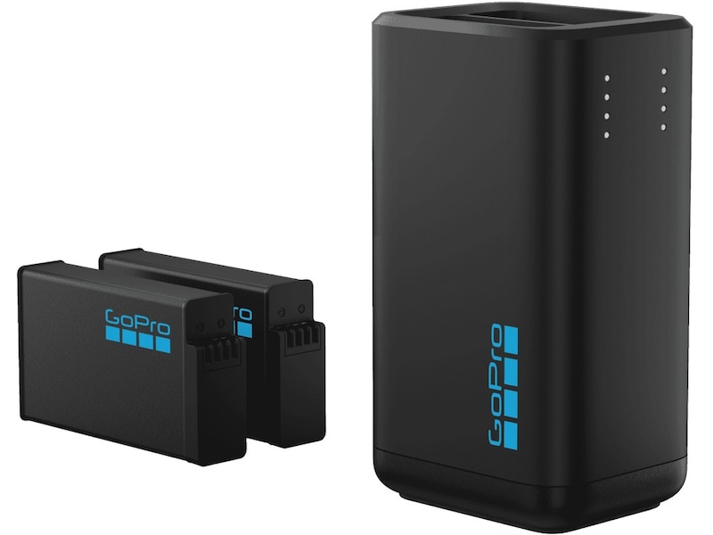 GoPro MAX2 Dubbelladdare för batterier Kamera – batteriopladere