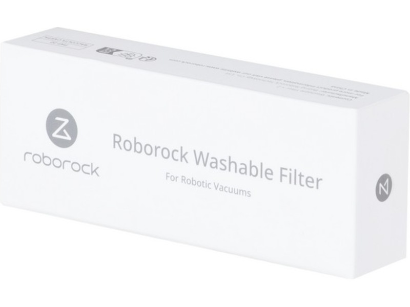 Roborock tvättbart filter Qrevo-serien 2 st Tilbehør til støvsugere og rengøring