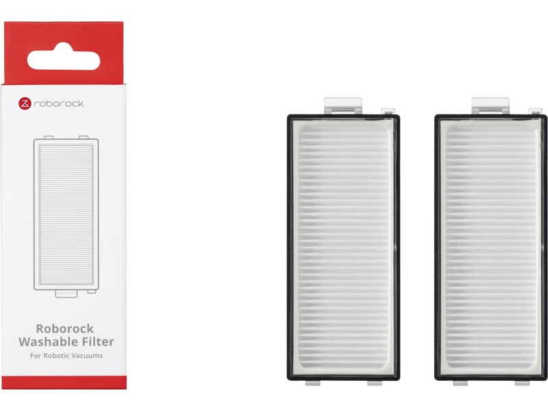 Roborock tvättbart filter Saros Z70 2st Tilbehør til støvsugere og rengøring