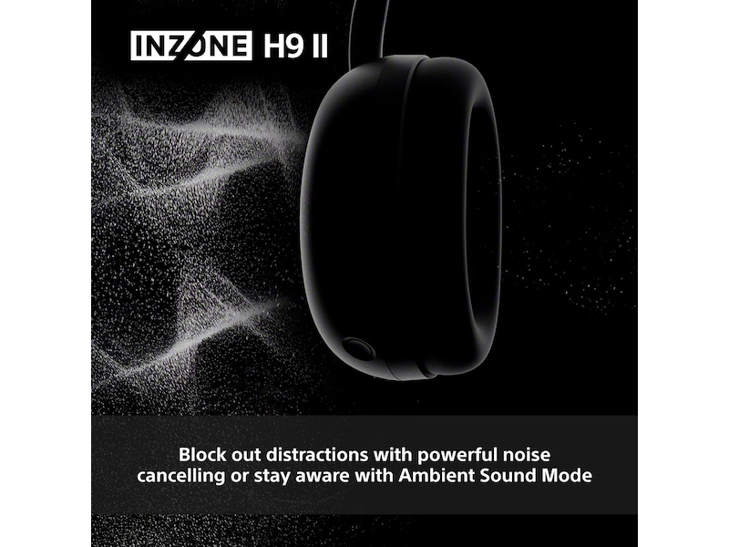 Sony INZONE H9 II Trådlöst Brusreducerande Headset (svart) Gamingheadset