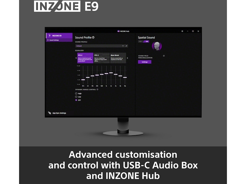 Sony INZONE E9 In-Ear Gaming Öronproppar (vit) In-ear høretelefoner