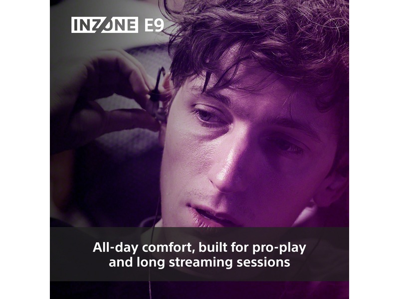 Sony INZONE E9 In-Ear Gaming öronproppar (svart) In-ear høretelefoner