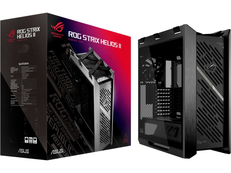 Asus ROG STRIX HELIOS II GX601S Mid Tower (svart) Midi Tower