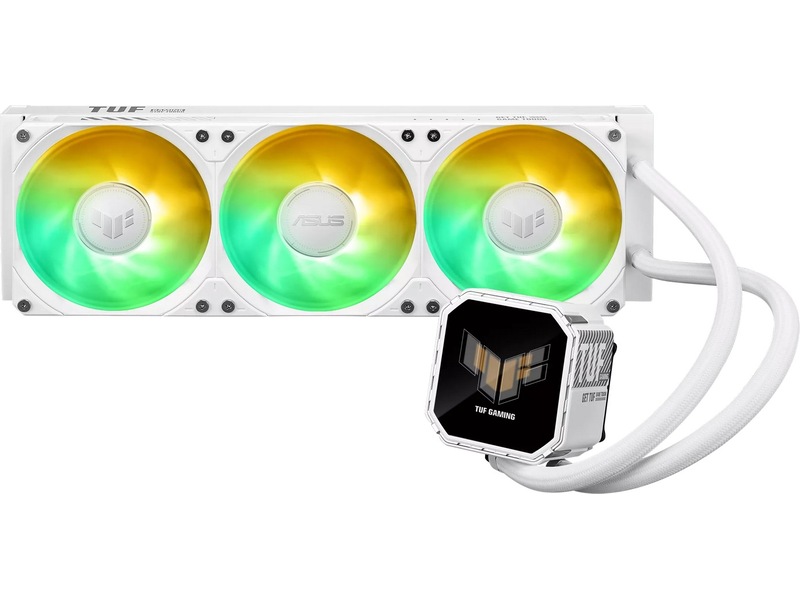 Asus TUF Gaming LC III 360 ARGB LCD Kylare (vit) CPU - Vandkøling