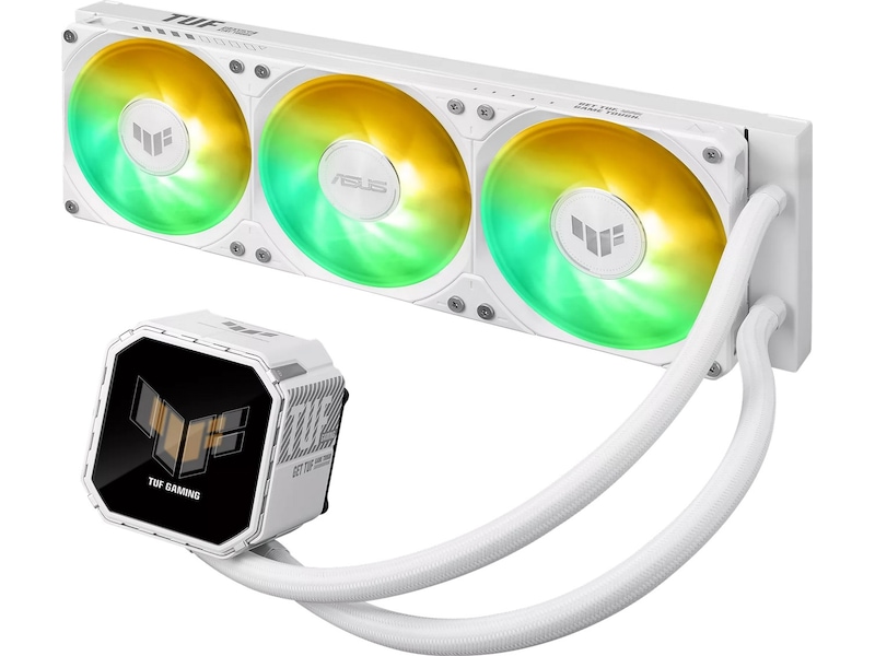 Asus TUF Gaming LC III 360 ARGB LCD Kylare (vit) CPU - Vandkøling