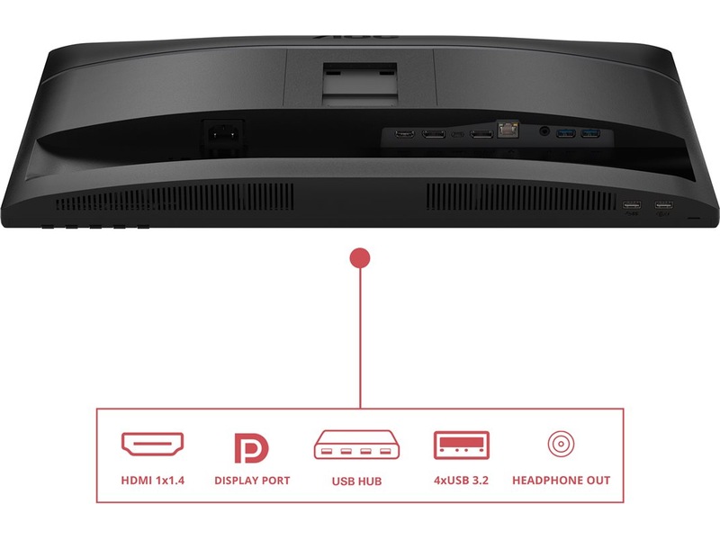 AOC 24" skärm 24E4CV Skærme
