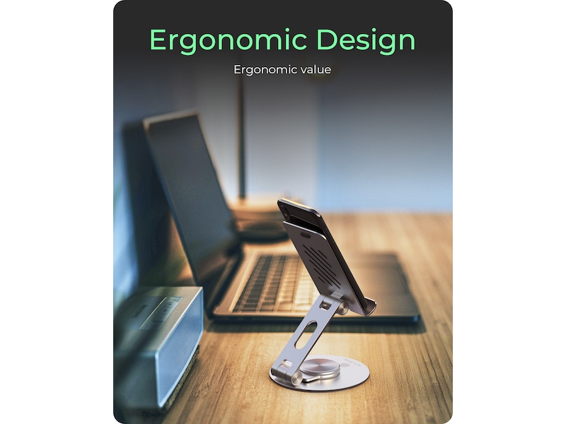 Icy Box Roterbart og Justerbart Tabletstativ Stands og holdere