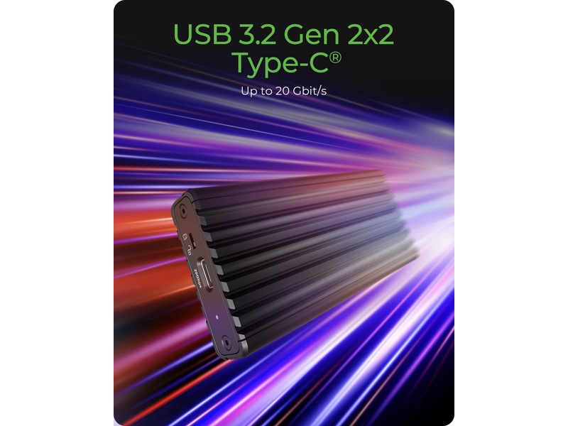 Icy Box M.2 NVMe SSD Kabinet Eksterne Kabinetter