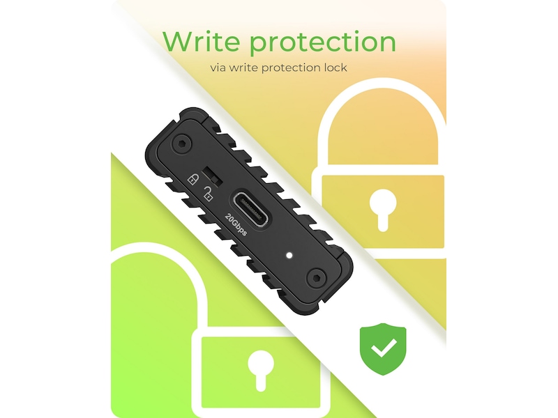 Icy Box M.2 NVMe SSD Kabinet Eksterne Kabinetter