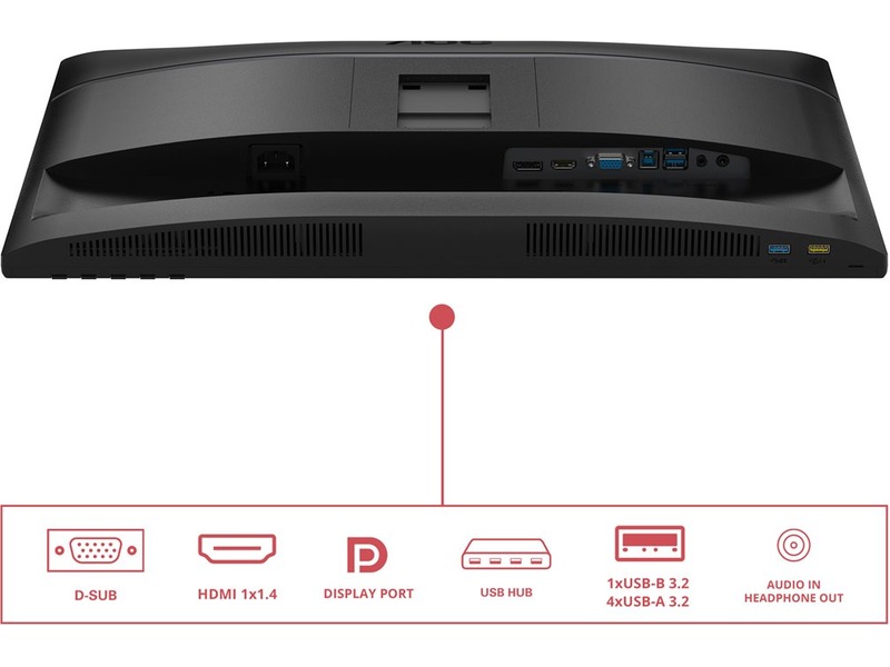 AOC 24" skärm 24E4U Skærme