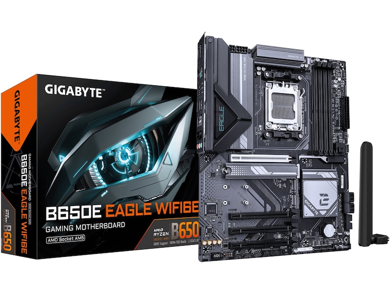 Gigabyte B650E EAGLE WIFI6E Bundkort AMD Socket