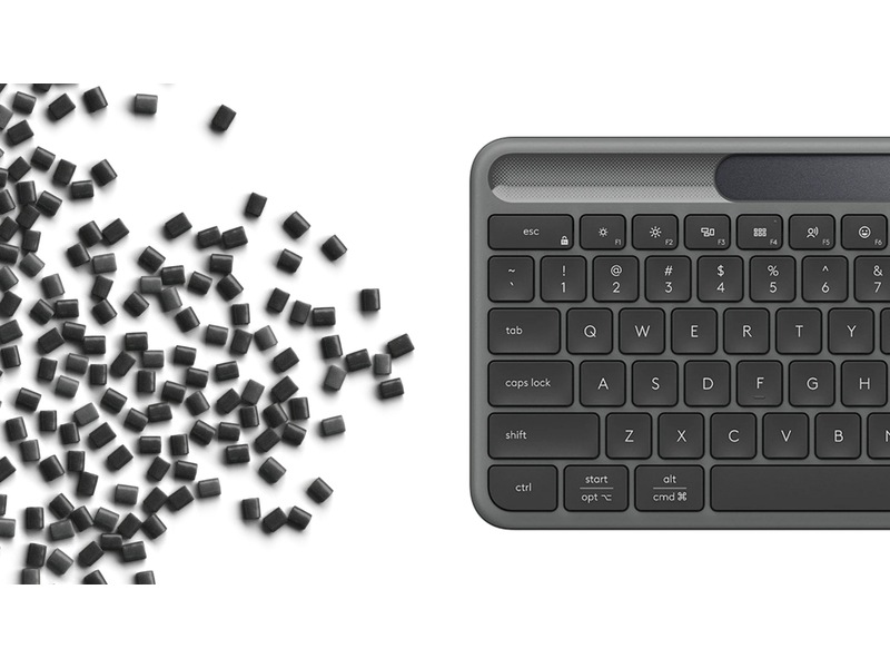 Logitech Signature Slim Solar+ Trådløst Tastatur K980 (grafitgrå) Keyboards