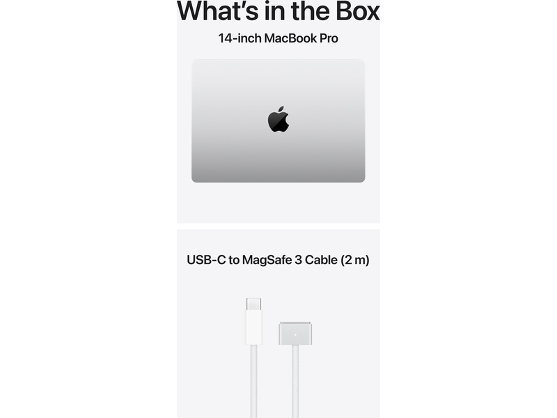 Macbook Pro 14 M5 (2025) 1TB (silver) PC - Bærbar / laptop