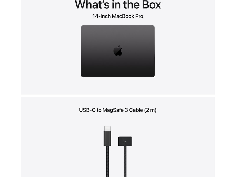 Macbook Pro 14 M5 (2025) 1TB (rymdsvart) PC - Bærbar / laptop