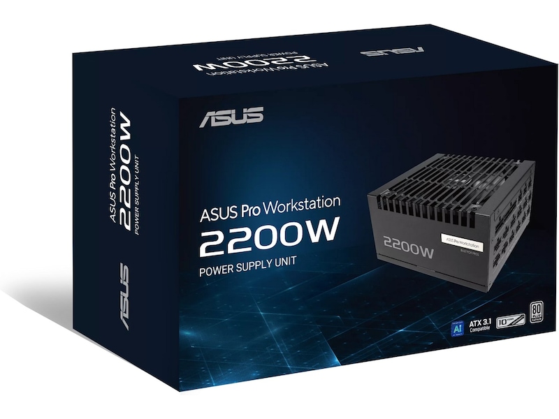 Asus Pro WS 2200W Platinum PSU Strømforsyninger