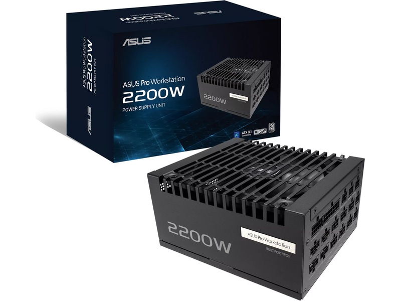 Asus Pro WS 2200W Platinum PSU Strømforsyninger