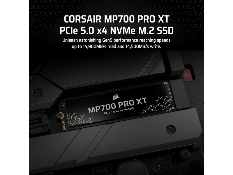Corsair MP700 Pro XT NVMe M.2 SSD 1TB SSD M.2