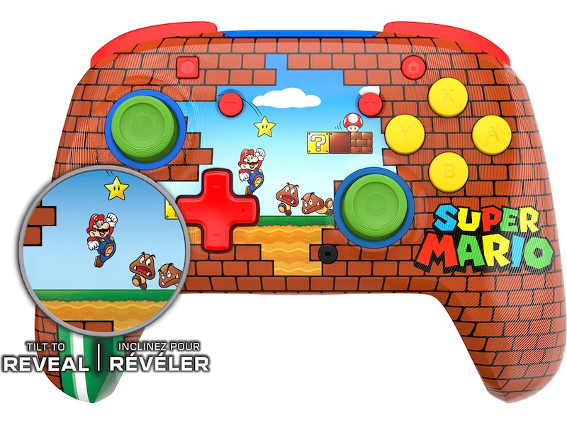 Turtle Beach Rematch Trådløs Controller (Mario Bricks) Gamepad