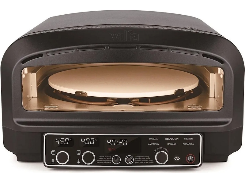 Wilfa P02DB-E2200 Elektrisk Pizzaovn Pizzaovne