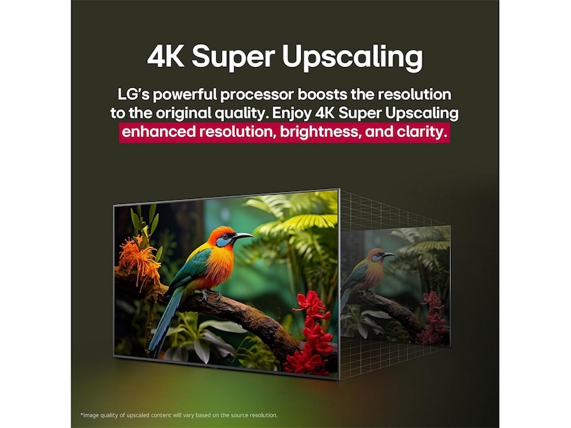 LG 86'' NANO81 NanoCell AI 4K Smart TV (2025) Over 80 tommer TV