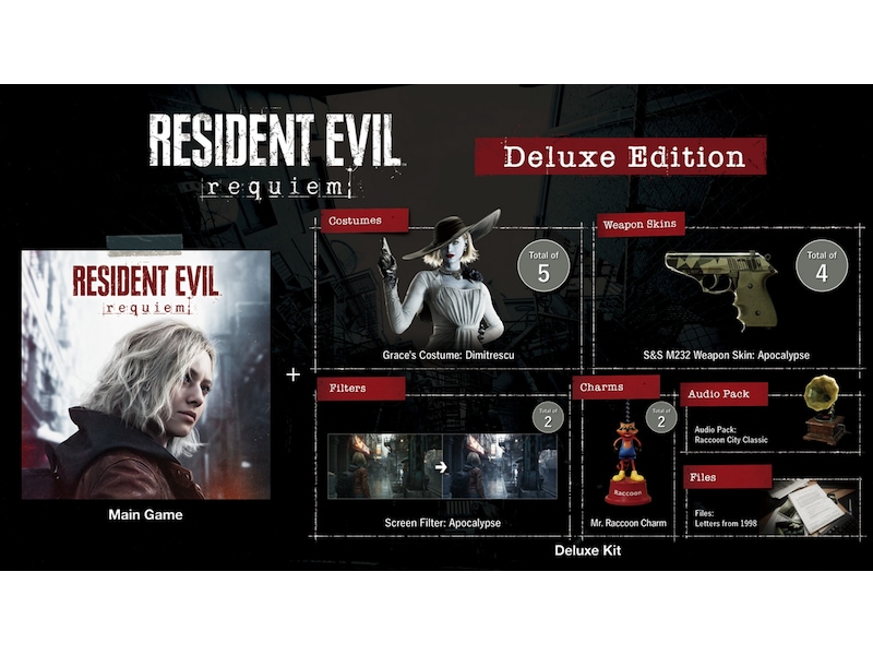 Resident Evil Requiem PS5 (Steelbook DLX edition) Spil til Playstation 5