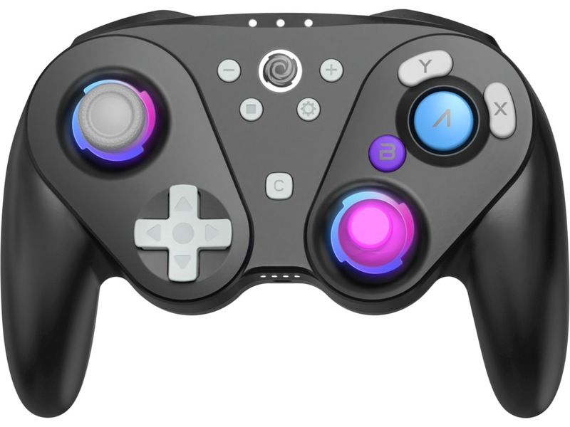 Oniverse Foenix Nintendo Switch 2 trådløs controller (sort) Tilbehør til spilkonsoller