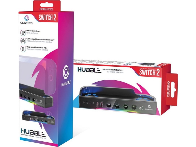 Oniverse Hubble Nintendo Switch 2 Dock og displaystander Tilbehør til spilkonsoller