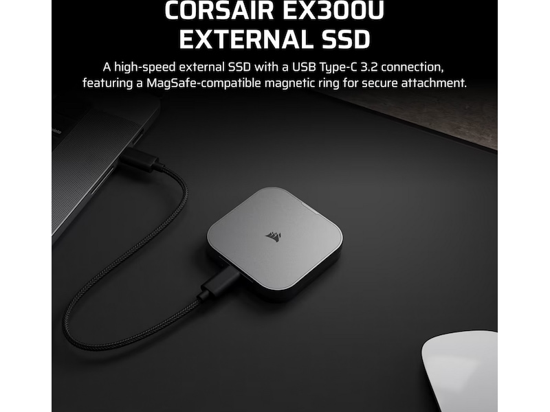 Corsair EX300U 4TB Ekstern SSD SSD Ekstern