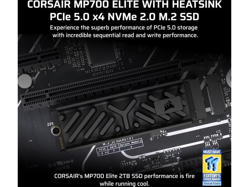 Corsair MP700 ELITE 4TB SSD M.2