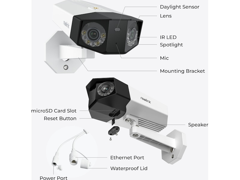 Reolink Duo 3 PoE udendørs overvågningskamera Overvågningskameraer