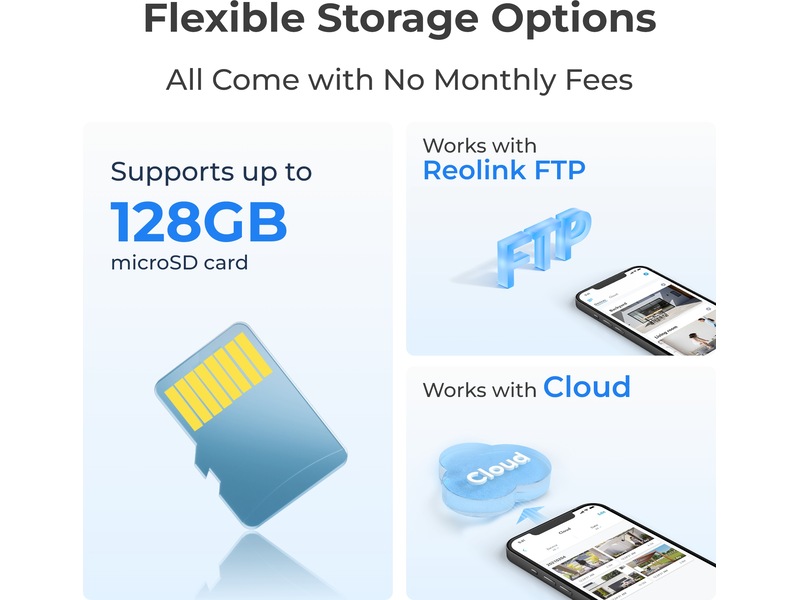 Reolink Trackmix Series G770 udendørs overvågningskamera Overvågningskameraer