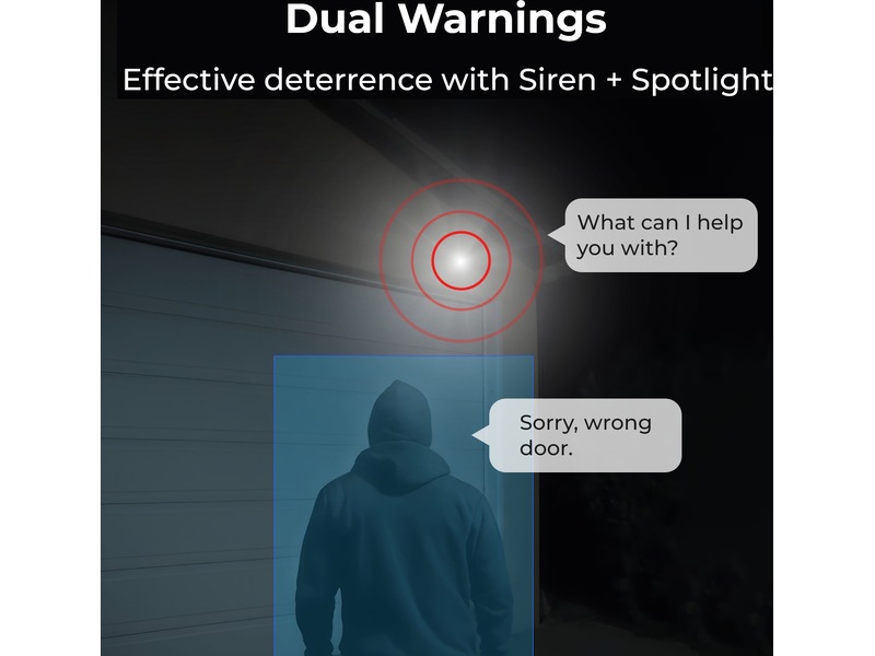 Reolink Trackmix Series G770 udendørs overvågningskamera Overvågningskameraer