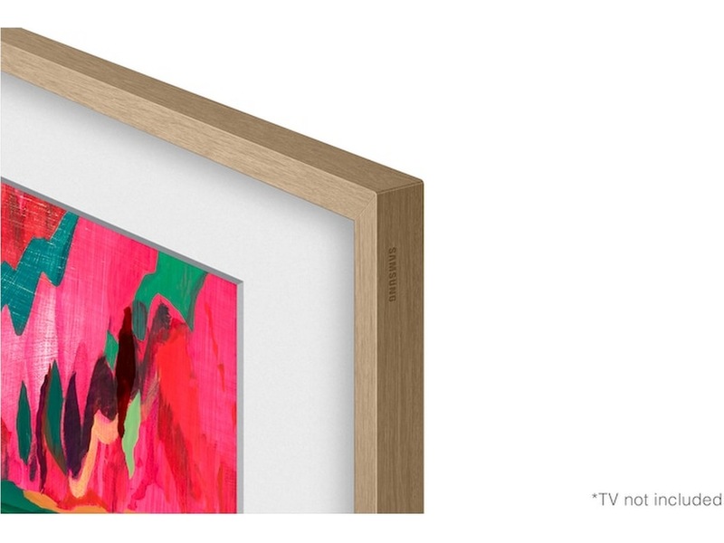 Samsung The Frame Pro 75" LS03FW + ramme Beige Wood 60 - 69 tommer TV