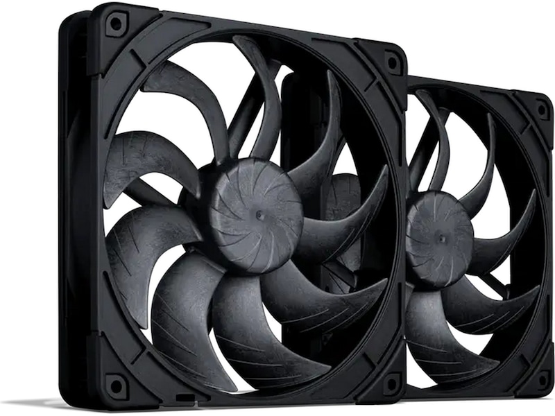 Noctua NF-A14x25 G2 PWM Sx2-PP chromax.black blæser 2-pak Blæsere