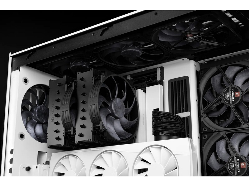 Noctua NF-A14x25r G2 PWM Sx2-PP chromax.black blæser Blæsere