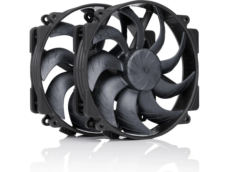Noctua NF-A14x25r G2 PWM Sx2-PP chromax.black blæser Blæsere