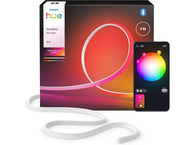 Philips Hue OmniGlow strip light 3m Led strips & underholdning